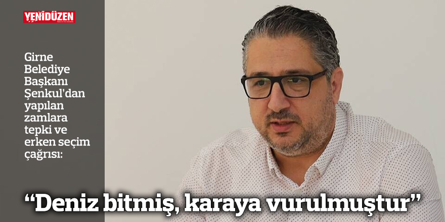 “Deniz bitmiş, karaya vurulmuştur”