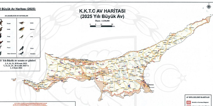 Büyük Av sezonu yarın başlıyor… “Cep bölgeleri” Resmî Gazete’de yayımlandı