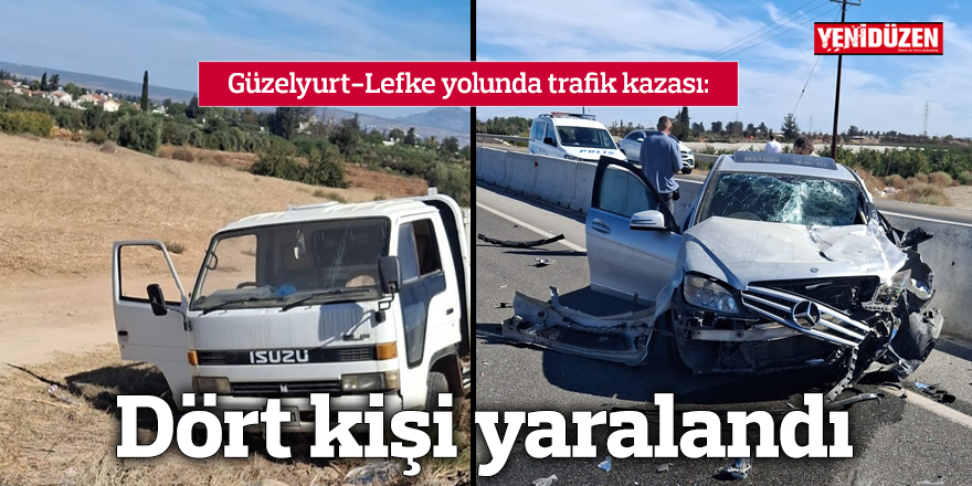 Dört kişi yaralandı