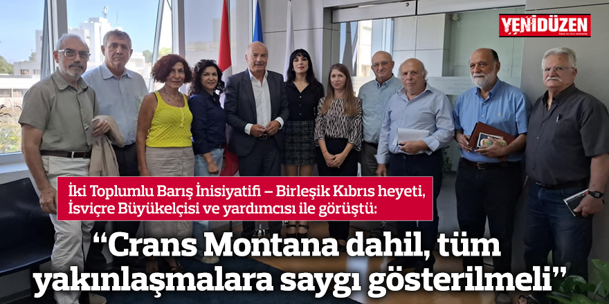 “Crans Montana dahil, tüm yakınlaşmalara saygı gösterilmeli”