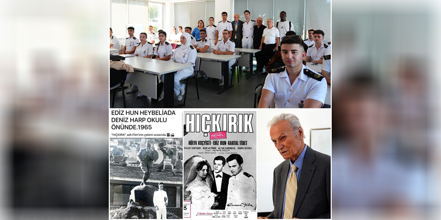 Ediz Hun, GAÜ Denizcilik öğrencileri ile bir araya geldi