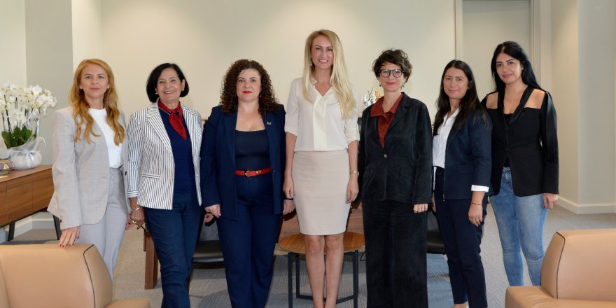 Nilden Bektaş Erhürman, İş Kadınları Derneği yönetimiyle görüştü