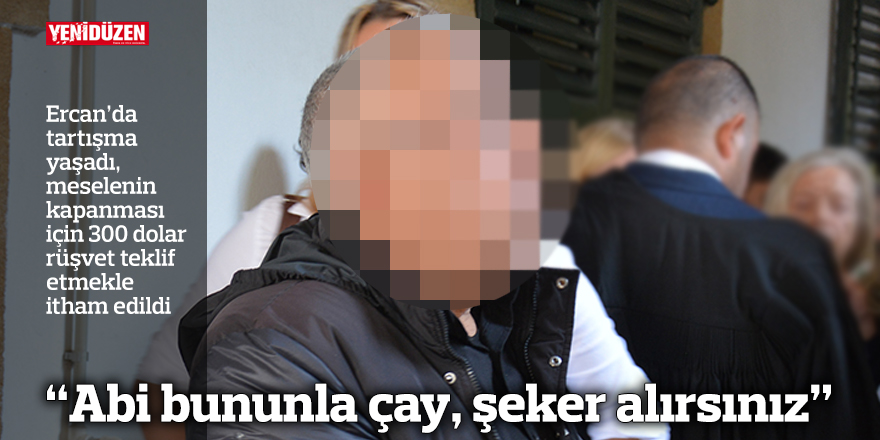 "Abi bununla çay, şeker alırsınız”