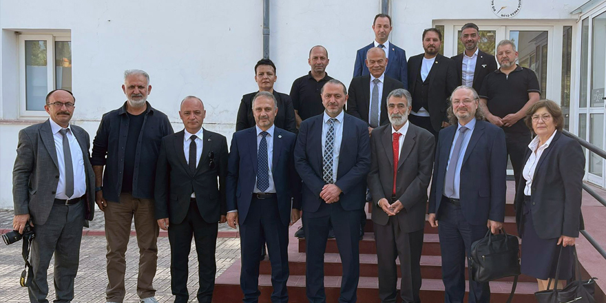 Hamburg Türk Basın Birliği, Dış Basın Birliği’ni ziyaret etti