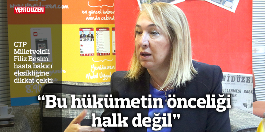 “Bu hükümetin önceliği halk değil”