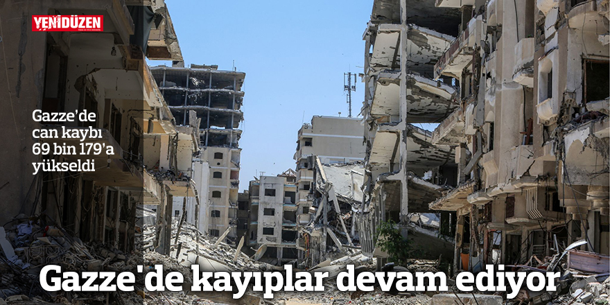 Gazze'de kayıplar devam ediyor