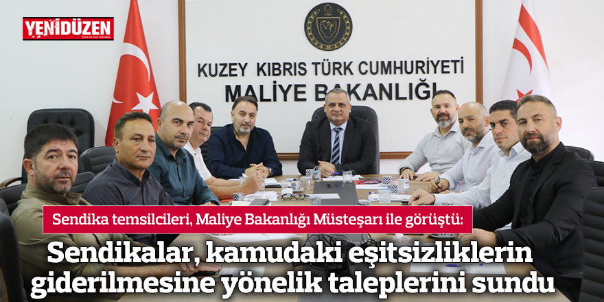 Sendikalar, kamudaki eşitsizliklerin giderilmesine yönelik taleplerini sundu