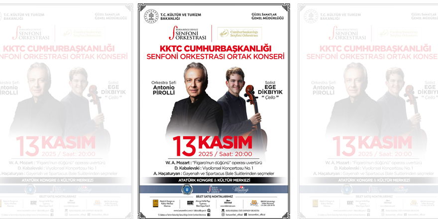 Cumhurbaşkanlığı Senfoni Orkestrası Bursa’da sahne alacak