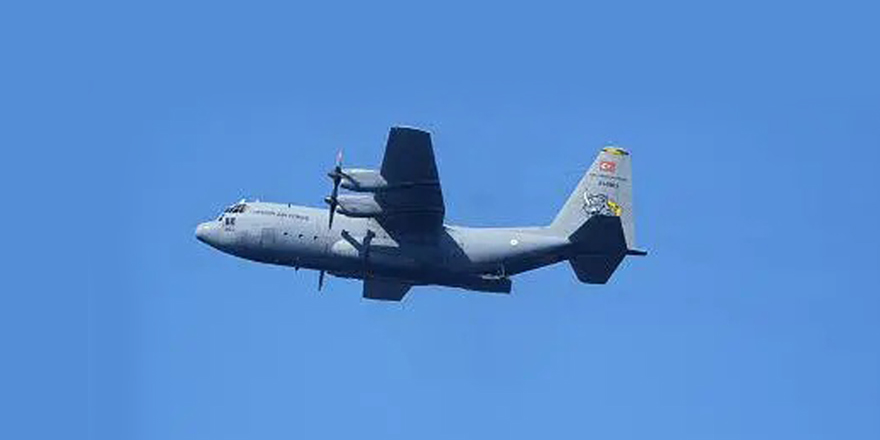 Azerbaycan'dan Türkiye'ye dönen askeri kargo uçağı Gürcistan'da düştü