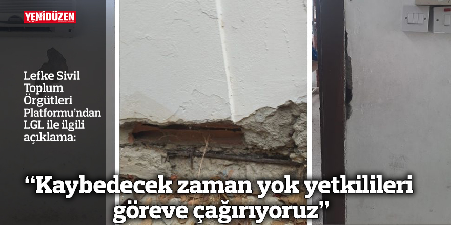 “Kaybedecek zaman yok yetkilileri göreve çağırıyoruz”