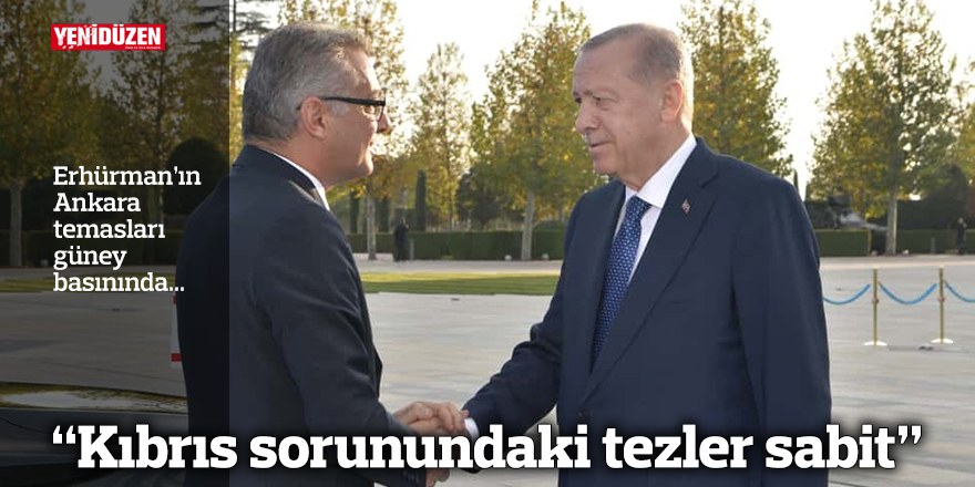 “Kıbrıs sorunundaki tezler sabit”