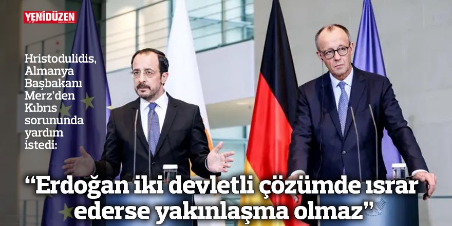 "Erdoğan iki devletli çözümde ısrar ederse yakınlaşma olmaz"