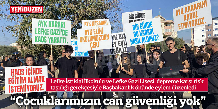 “İkinci bir İsias faciası yaşamak istemiyoruz!”