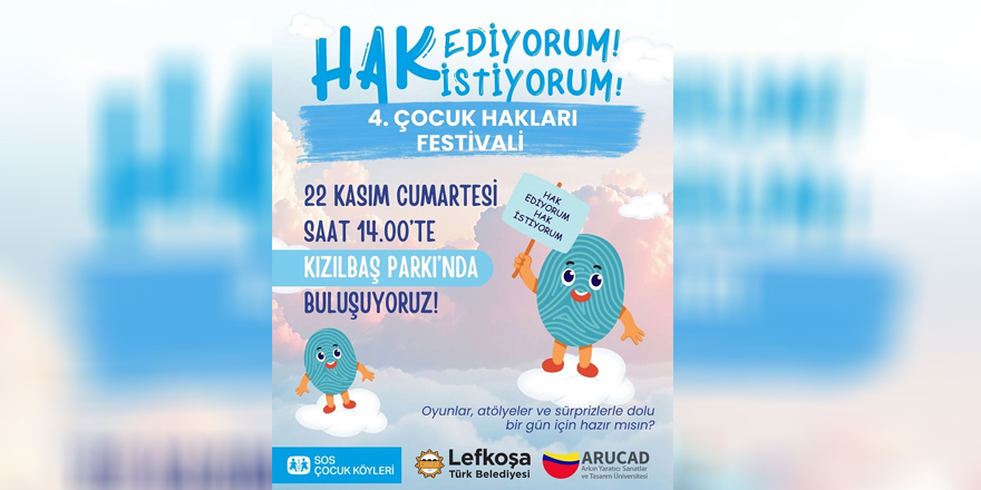 Çocuk Hakları Festivali, Cumartesi yapılacak