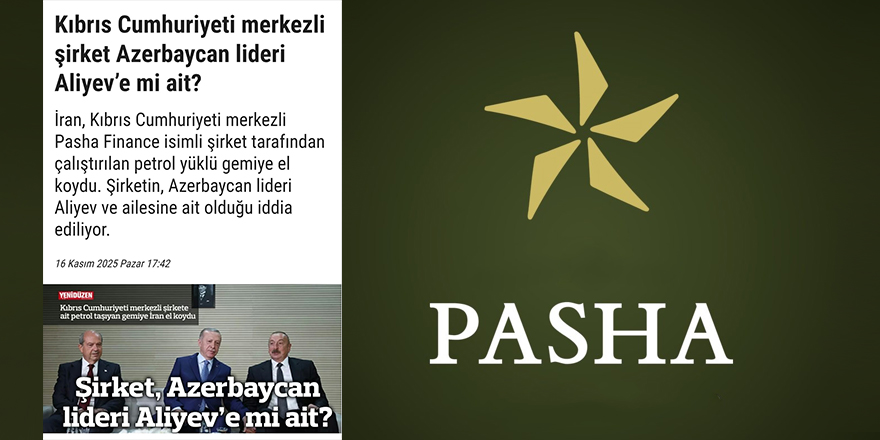 Pasha Group: “Şirketimizin Pasha Finance ile bağlantısı yok”