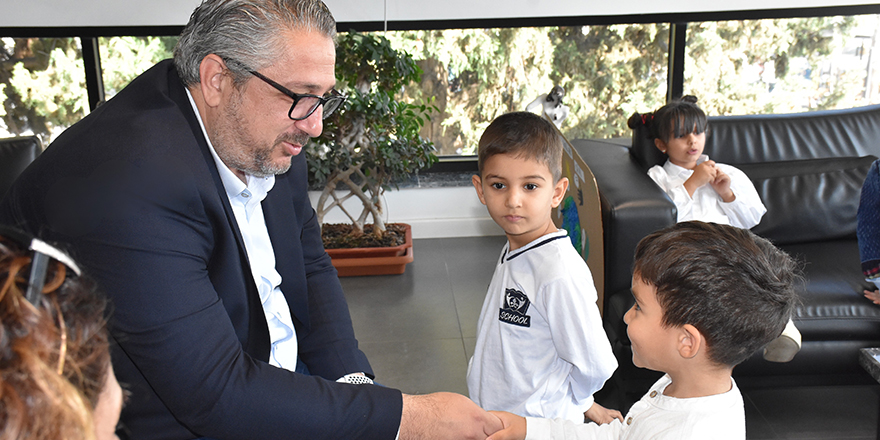 Minik öğrenciler taleplerini iletti