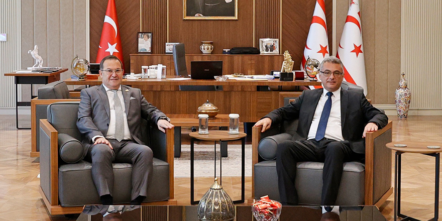 Erhürman, Kıbrıs Türk Ticaret Odası heyetini kabul etti