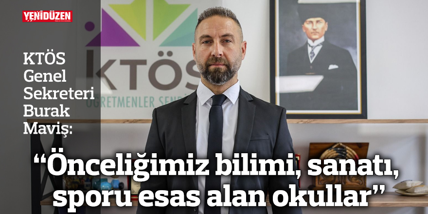 “Önceliğimiz bilimi, sanatı, sporu esas alan okullar”
