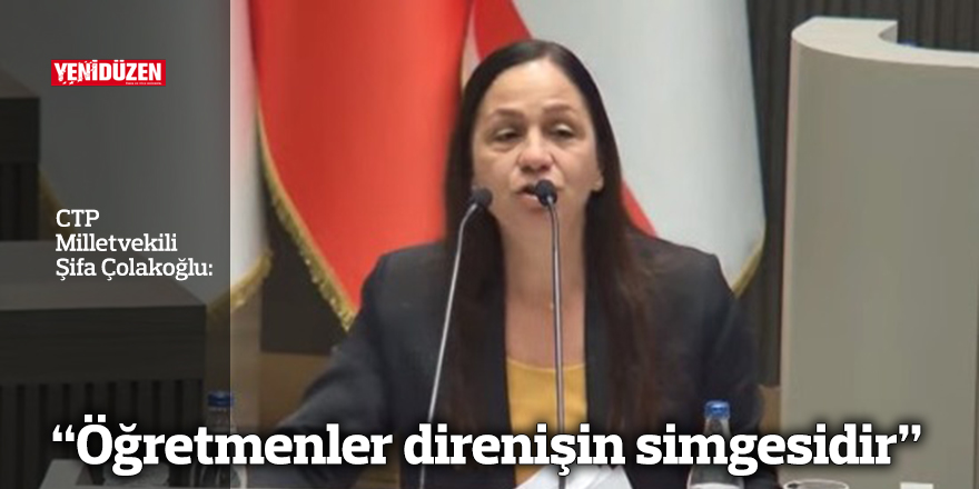 “Öğretmenler direnişin simgesidir”