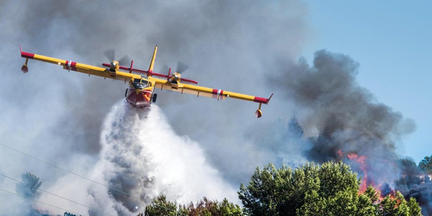 Yangın söndürme uçaklarının güneyde kalma süreleri uzatılıyor