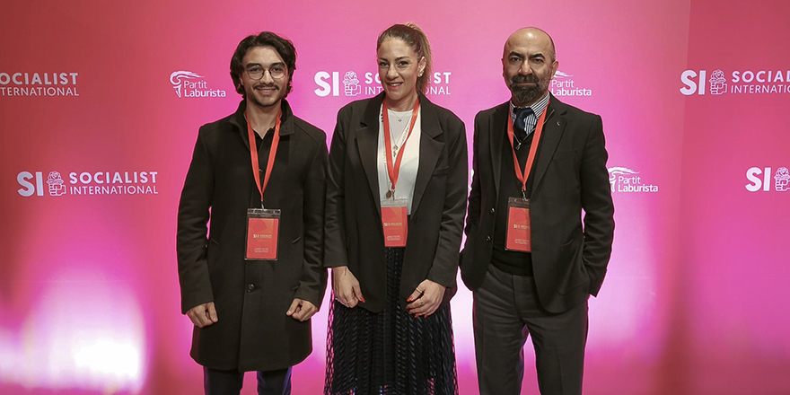 TDP Sosyalist Enternasyonal toplantılarına katıldı