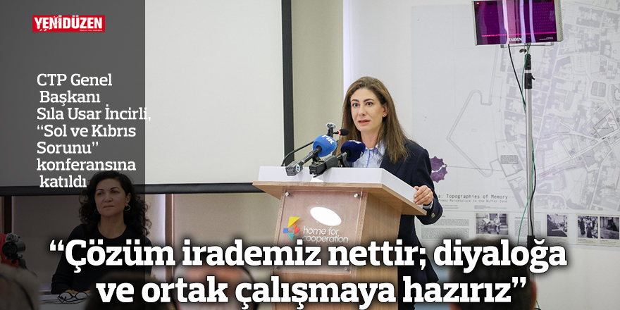 “Çözüm irademiz nettir; diyaloğa ve ortak çalışmaya hazırız”