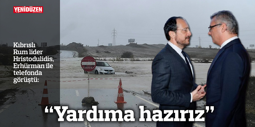 "Yardıma hazırız"