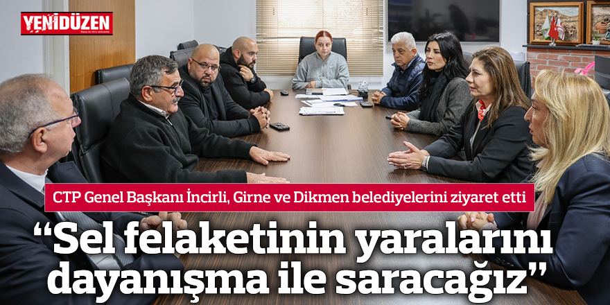 “Sel felaketinin yaralarını dayanışma ile saracağız”