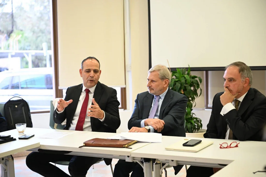 Harmancı ve Prountzos, AB Kıbrıs Temsilcisi ile görüştü