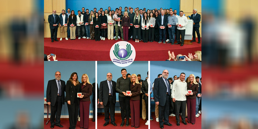 Kıbrıs’taki kök hücre donörleri onuruna etkinlik