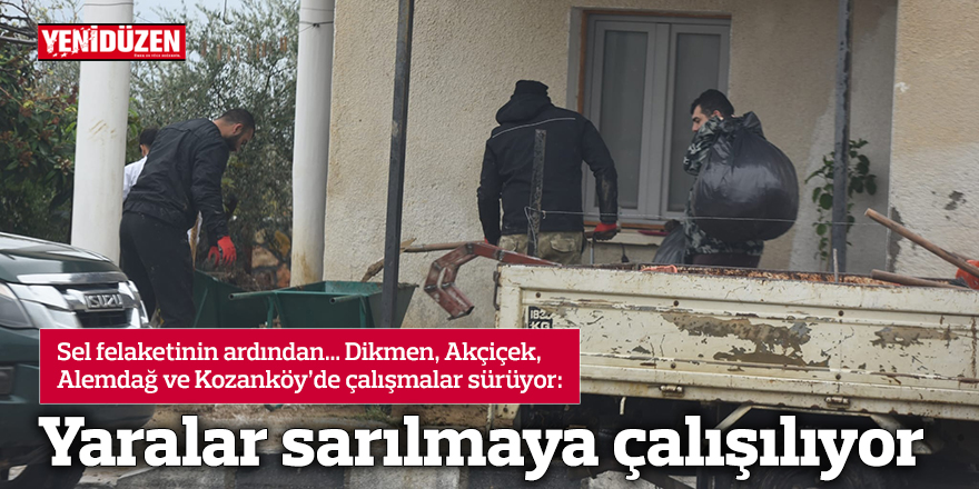 Yaralar sarılmaya çalışılıyor