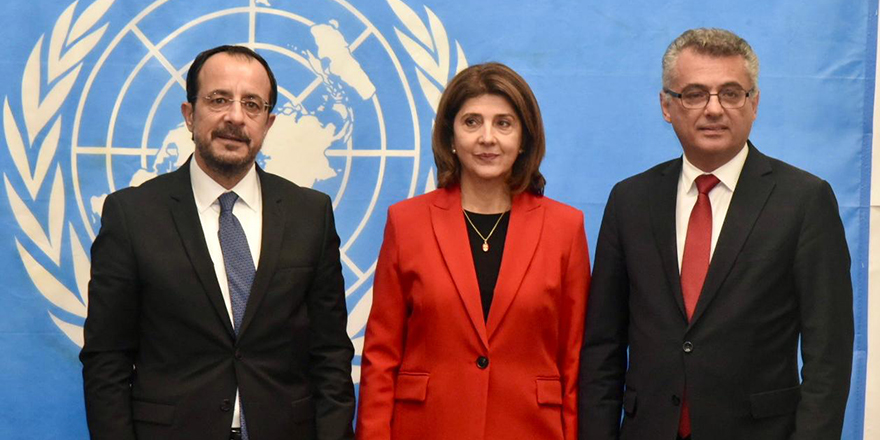 Erhürman, Hristodulidis ve Holguin görüşmesi başladı