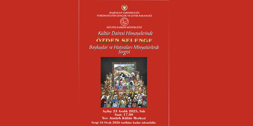 Özden Selenge’nin “Baykuşlar ve Hatıraları Minyatürlerde” Sergisi 23 Aralık’ta açılıyor