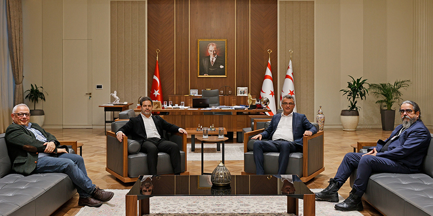 Erhürman, DAÜ-SEN heyetini kabul etti