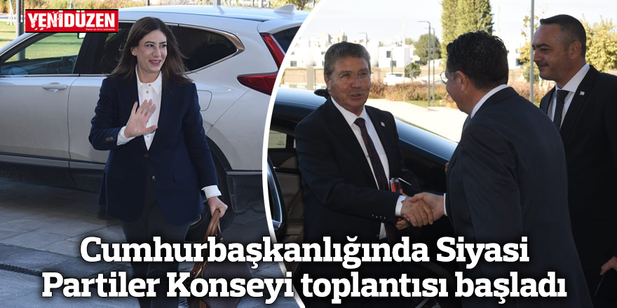 Cumhurbaşkanlığında Siyasi Partiler Konseyi toplantısı başladı