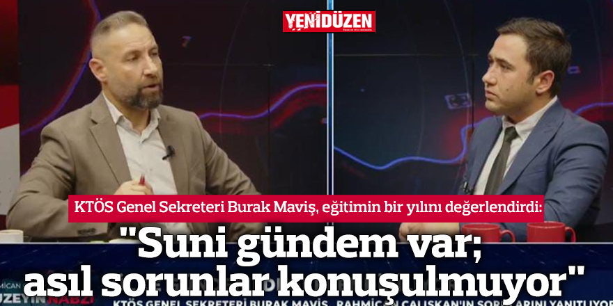 "Suni gündem var; asıl sorunlar konuşulmuyor"