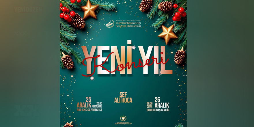 Cumhurbaşkanlığı Senfoni Orkestrası’ndan “2026’ya Merhaba” konserleri