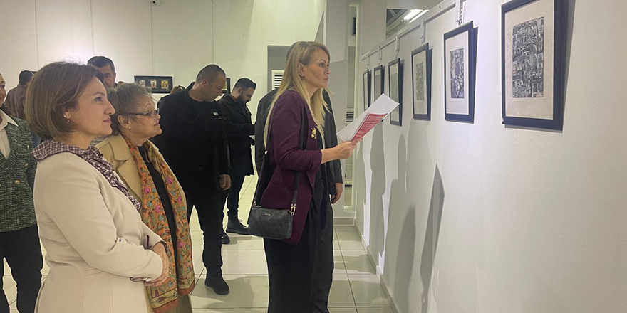 Selenge'nin “Baykuşlar ve Hatıraları Minyatürlerde” isimli sergisi açıldı