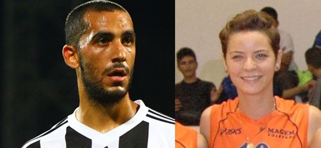 Sporcu çift evleniyor