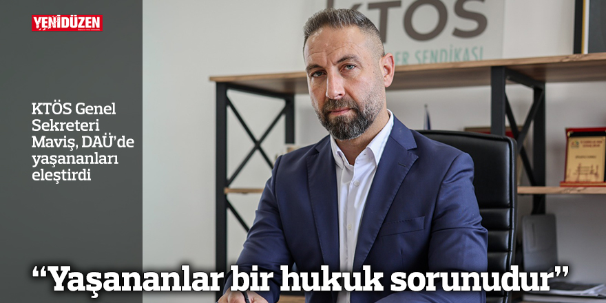 “Yaşananlar bir hukuk sorunudur”