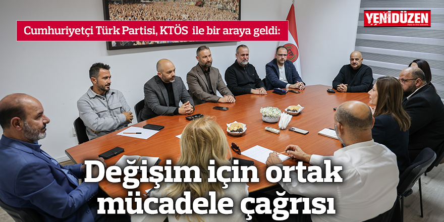 Değişim için ortak mücadele çağrısı