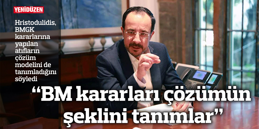 “BM kararlarına seçici yaklaşamazsınız, çözümün şeklini tanımlar”