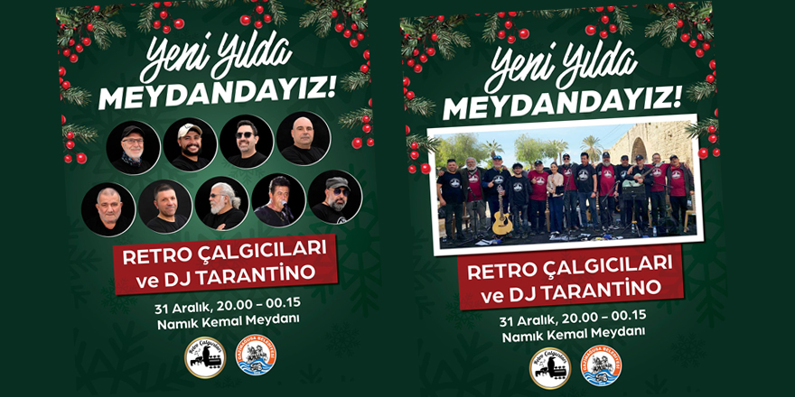 Mağusa’da yarın akşam yeni yıl etkinliği var