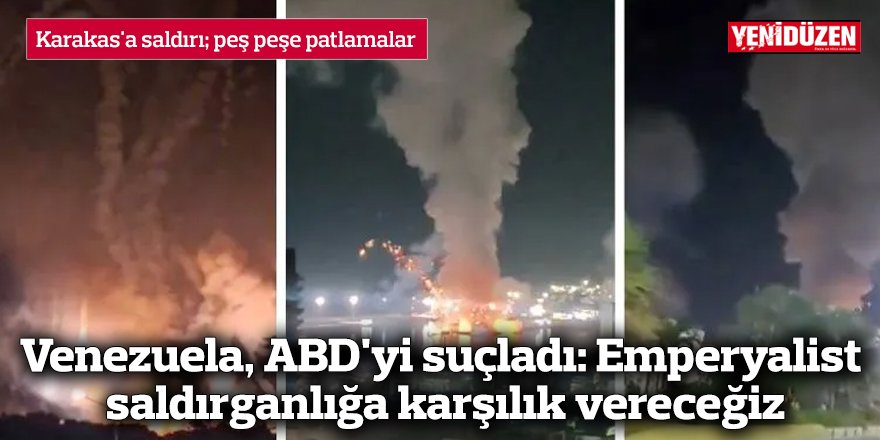 Karakas'a saldırı; peş peşe patlamalar