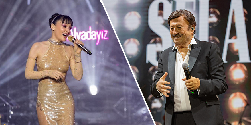 Merit Royal Diamond’da yılbaşı coşkusu Selami Şahin ve Alya ile yaşandı