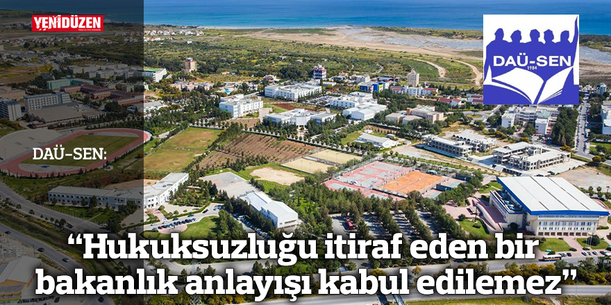 “Hukuksuzluğu itiraf eden bir bakanlık anlayışı kabul edilemez”