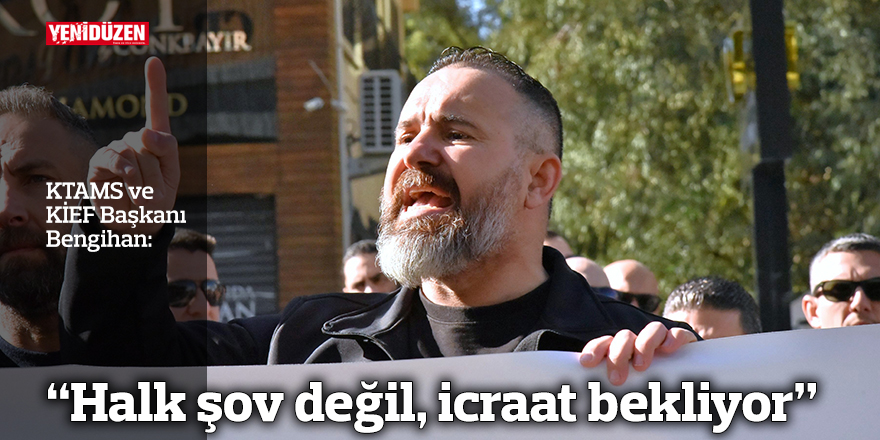 “Halk şov değil, icraat bekliyor”