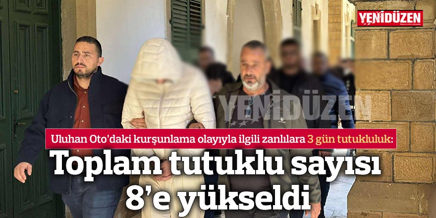 8 kişiye 3 gün tutukluluk