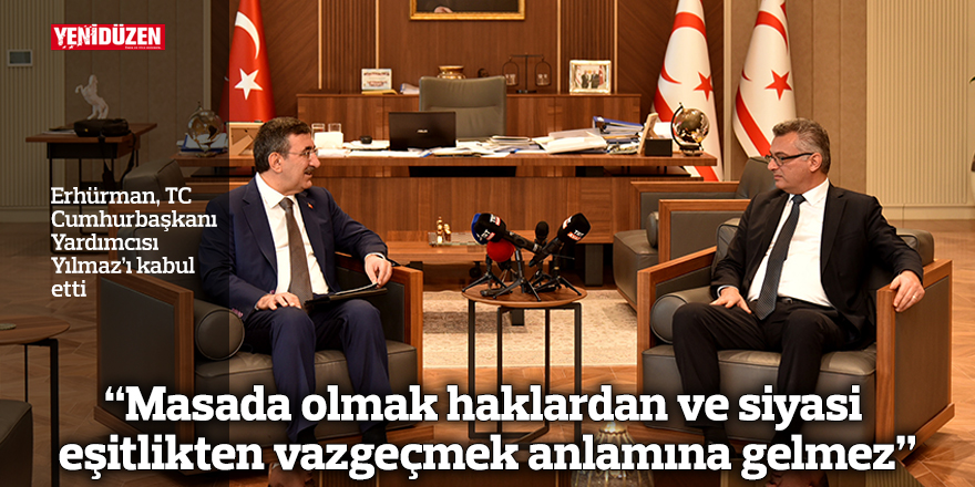 Erhürman: “Masada olmak haklardan ve siyasi eşitlikten vazgeçmek anlamına gelmez"