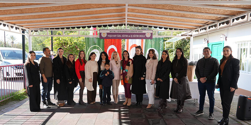 Noyanlar Şirketler Grubu’ndan Yeşilyurt Özel Eğitim ve İş Eğitim Okulu’na ziyaret